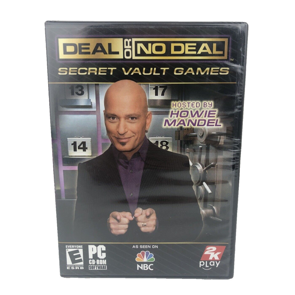 Deal or No‎ Deal PC Games Secret Vault Games PC Windows XP/Vista Howie Mandel